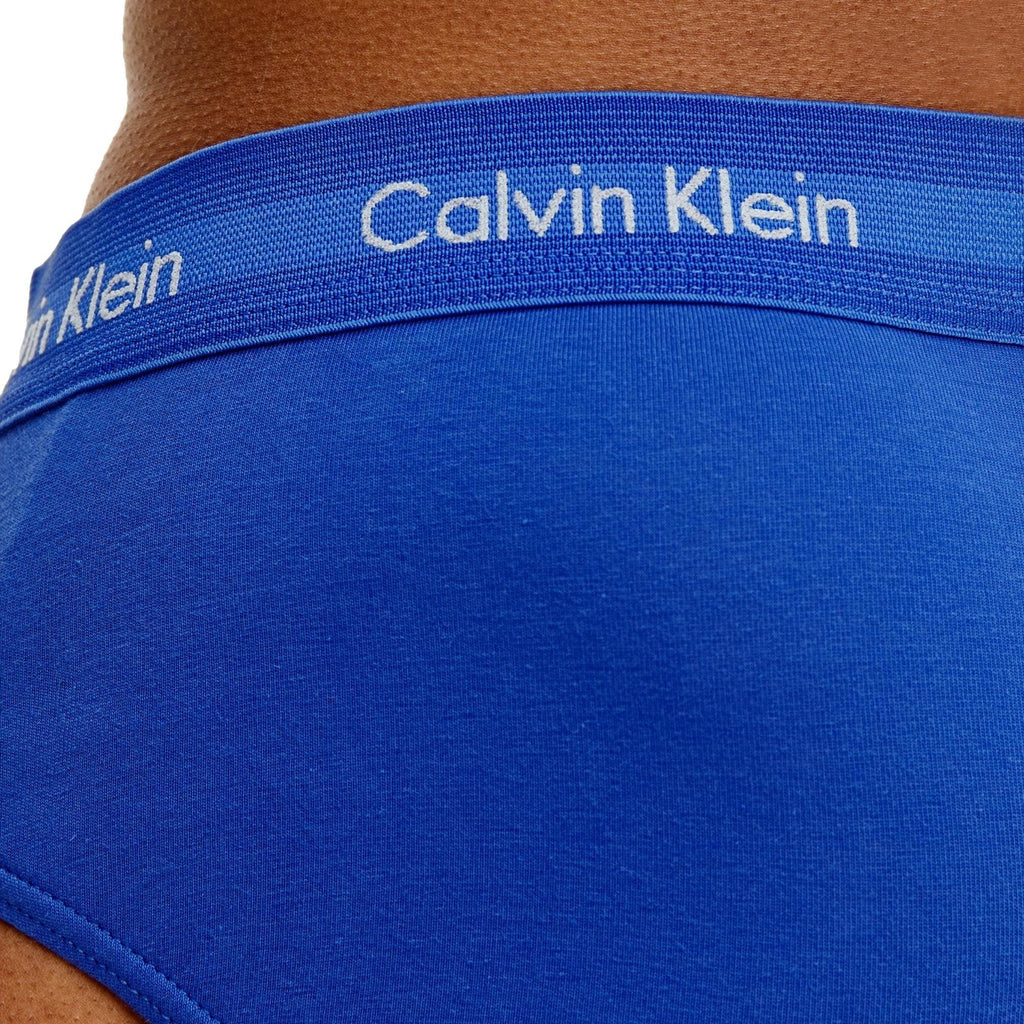 Calvin Klein 3 Pack Cotton Stretch Brief - Black/Blue/Navy - Utility Bear