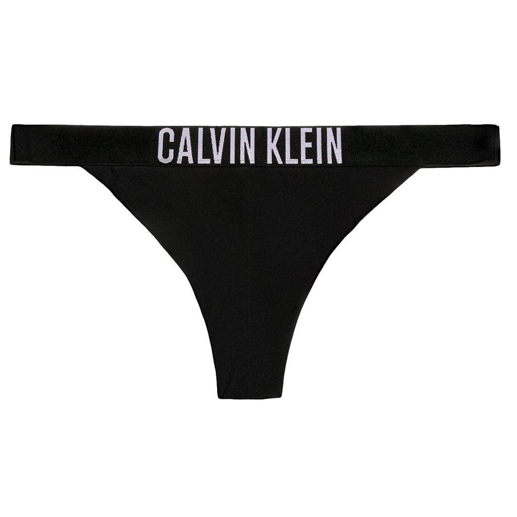 Calvin Klein Intense Power Brazilian Swim Bikini Bottom - Black - Utility Bear