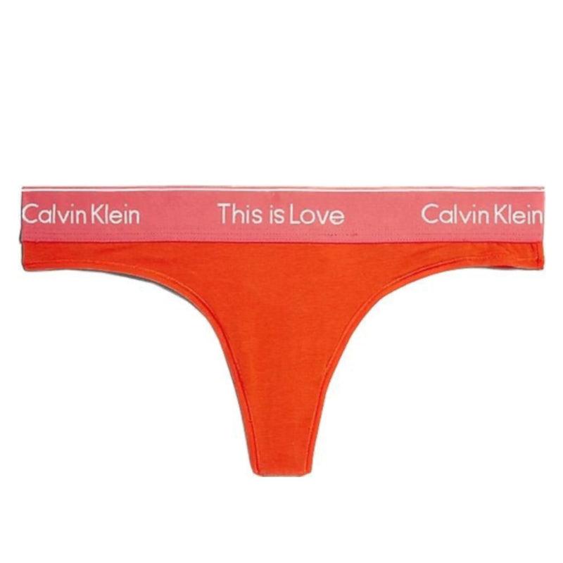 Calvin Klein Love Thong - Cherry Tomato - Utility Bear