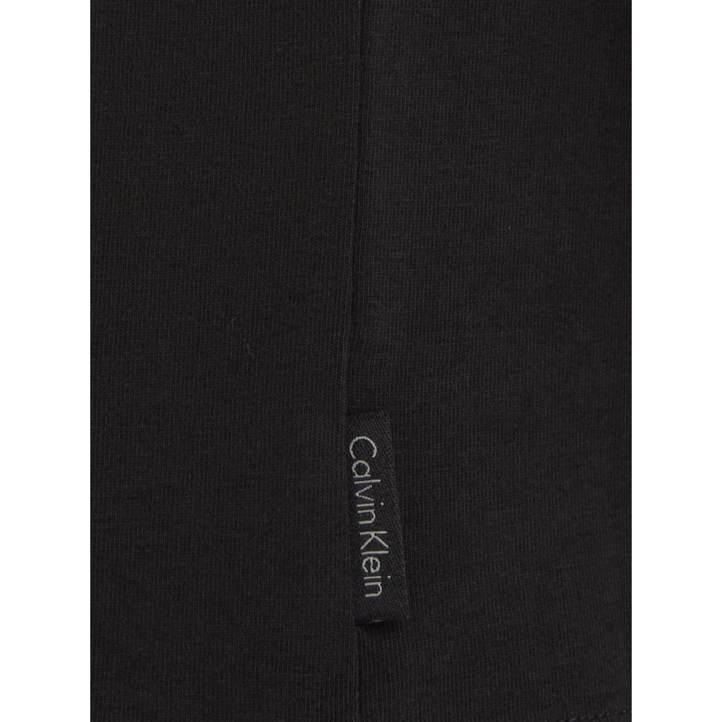 Calvin Klein Mens Modern Cotton 2 Pack Lounge T-Shirts - Black - Utility Bear