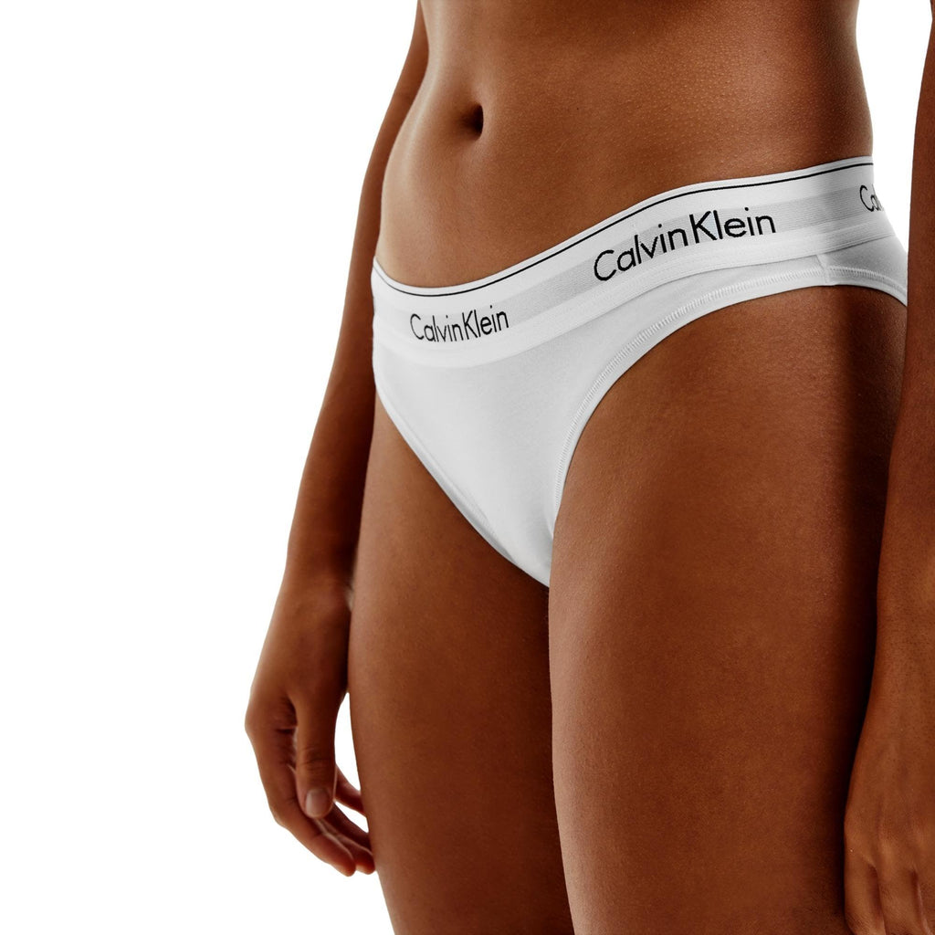 Calvin Klein Modern Cotton Bikini Brief - White - Utility Bear
