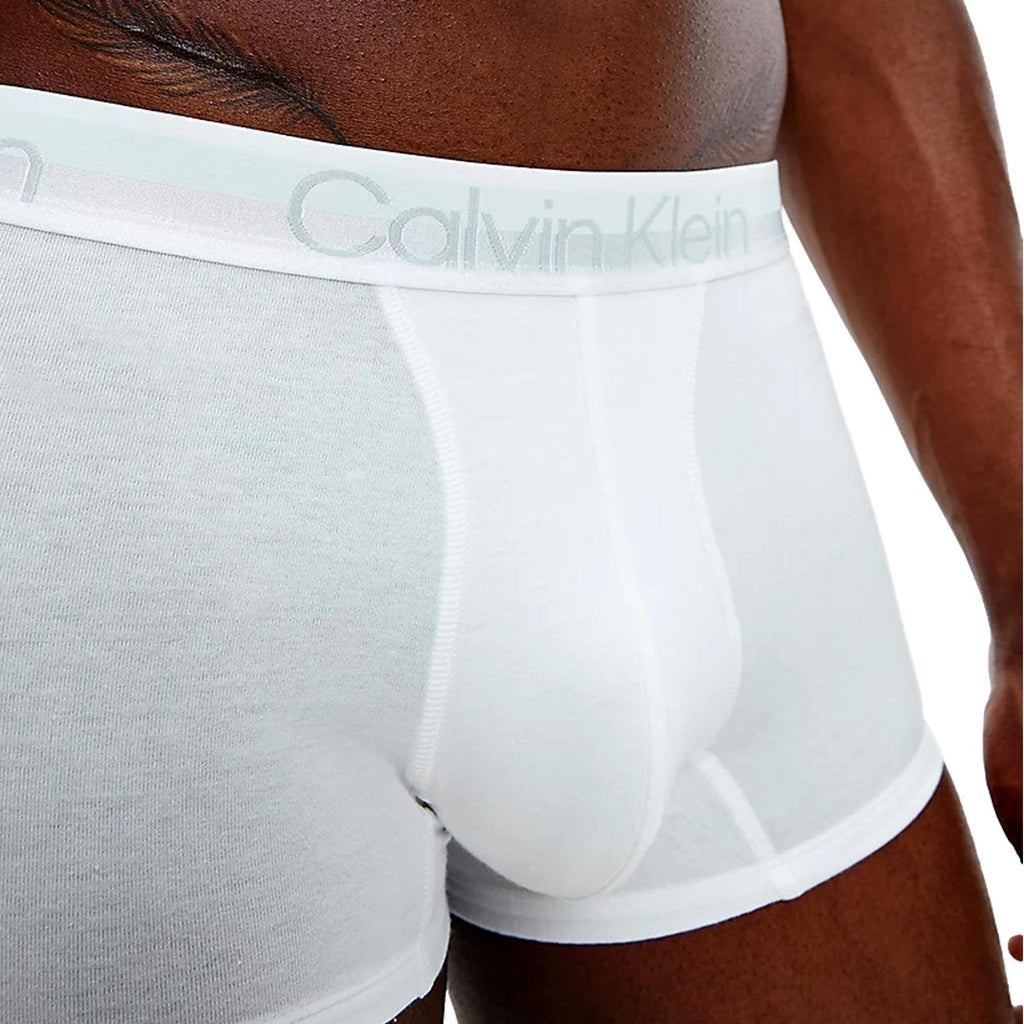 Calvin Klein Modern Structure 3 Pack Trunk - White/Black/Grey Heather - Utility Bear