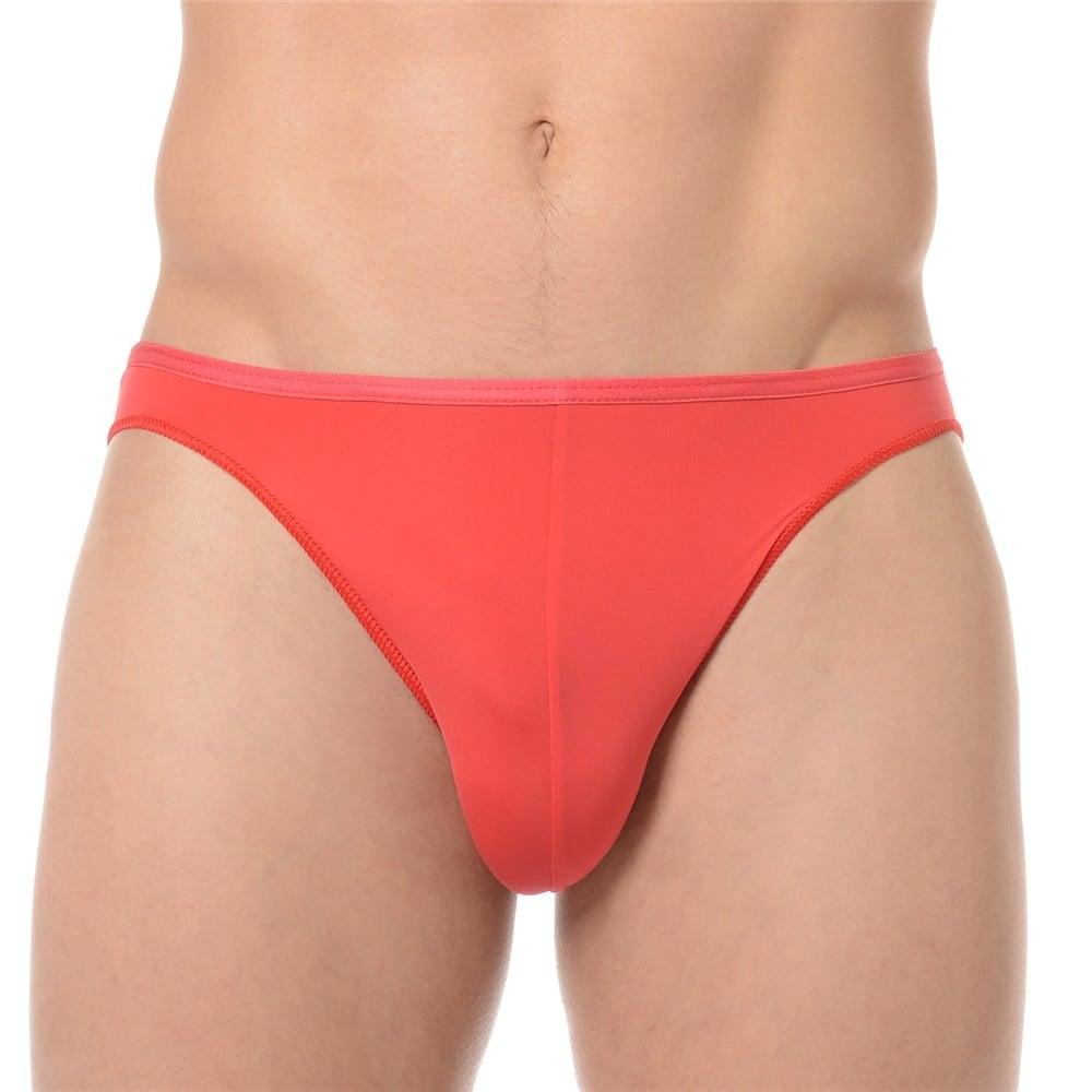 Hom Plumes Temptation Micro Brief - Red - Utility Bear