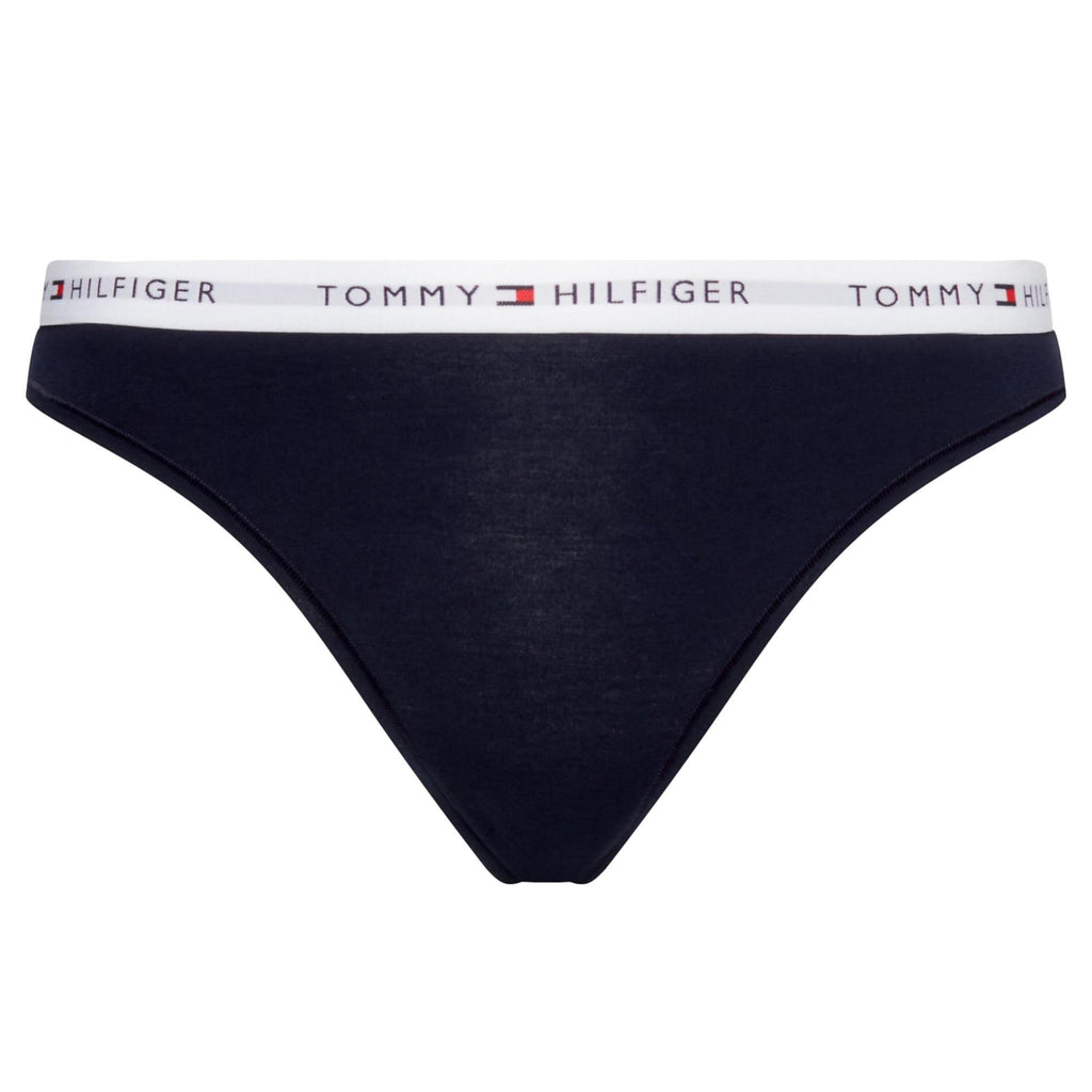 Tommy Hilfiger Curve Tommy Icon Thong - Desert Sky - Utility Bear