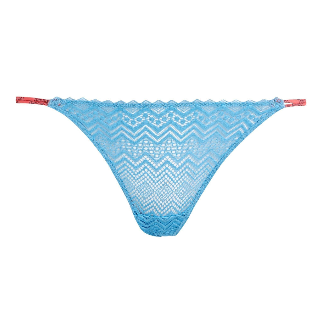Tommy Hilfiger Essential Lace Thong - Skysail - Utility Bear