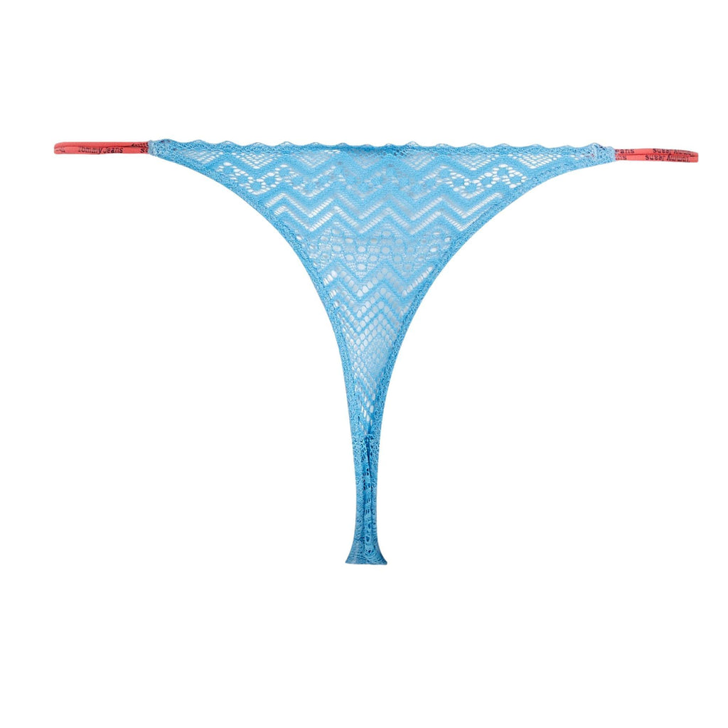 Tommy Hilfiger Essential Lace Thong - Skysail - Utility Bear