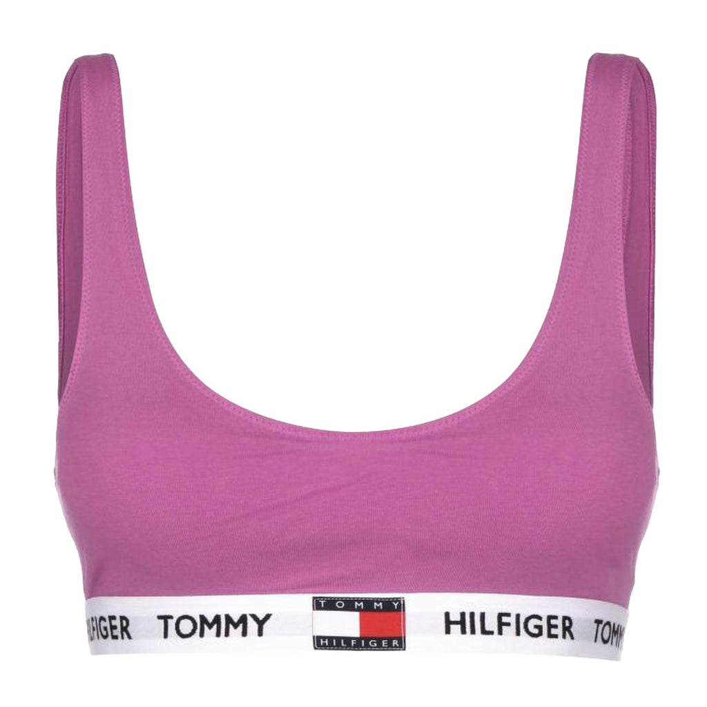Tommy Hilfiger Tommy 85 Unlined Bralette - Lilac Orchid - Utility Bear