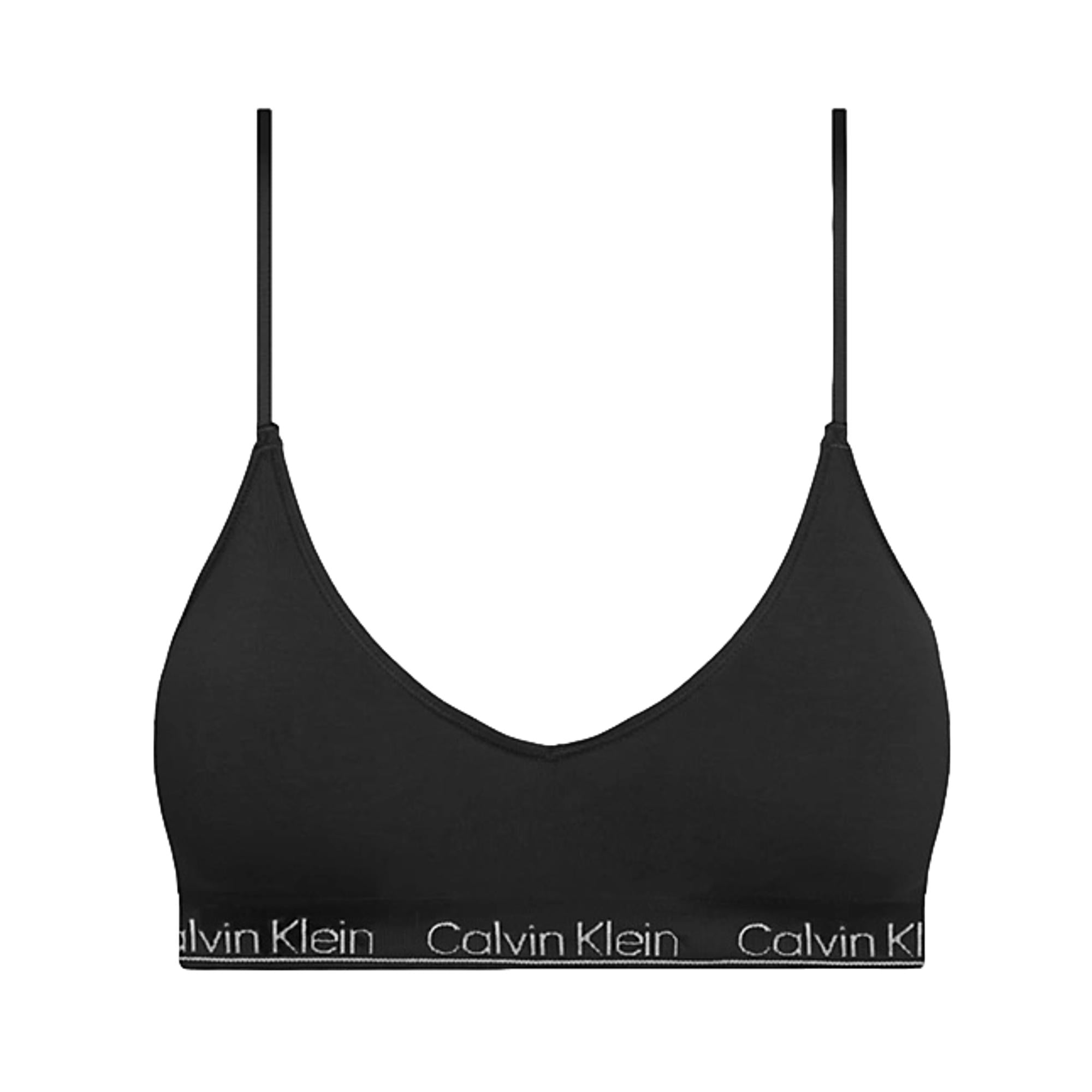Calvin Klein Modern Seamless Lightly Lined Triangle Bra - Black – Utility  Bear