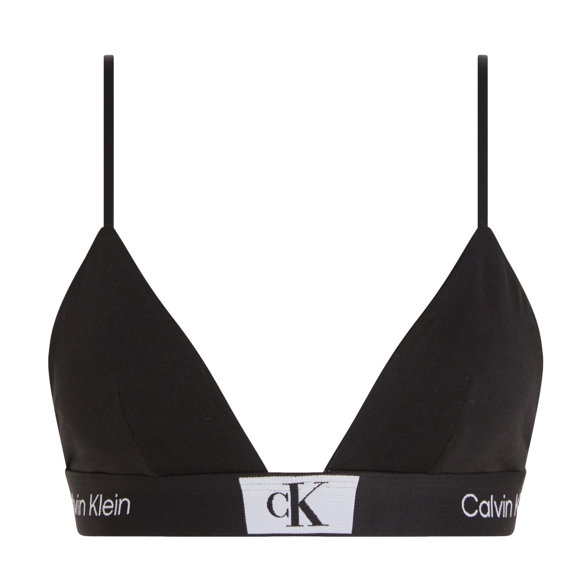 Calvin Klein - CK 96 - Brassière triangle non doublée - Blanc