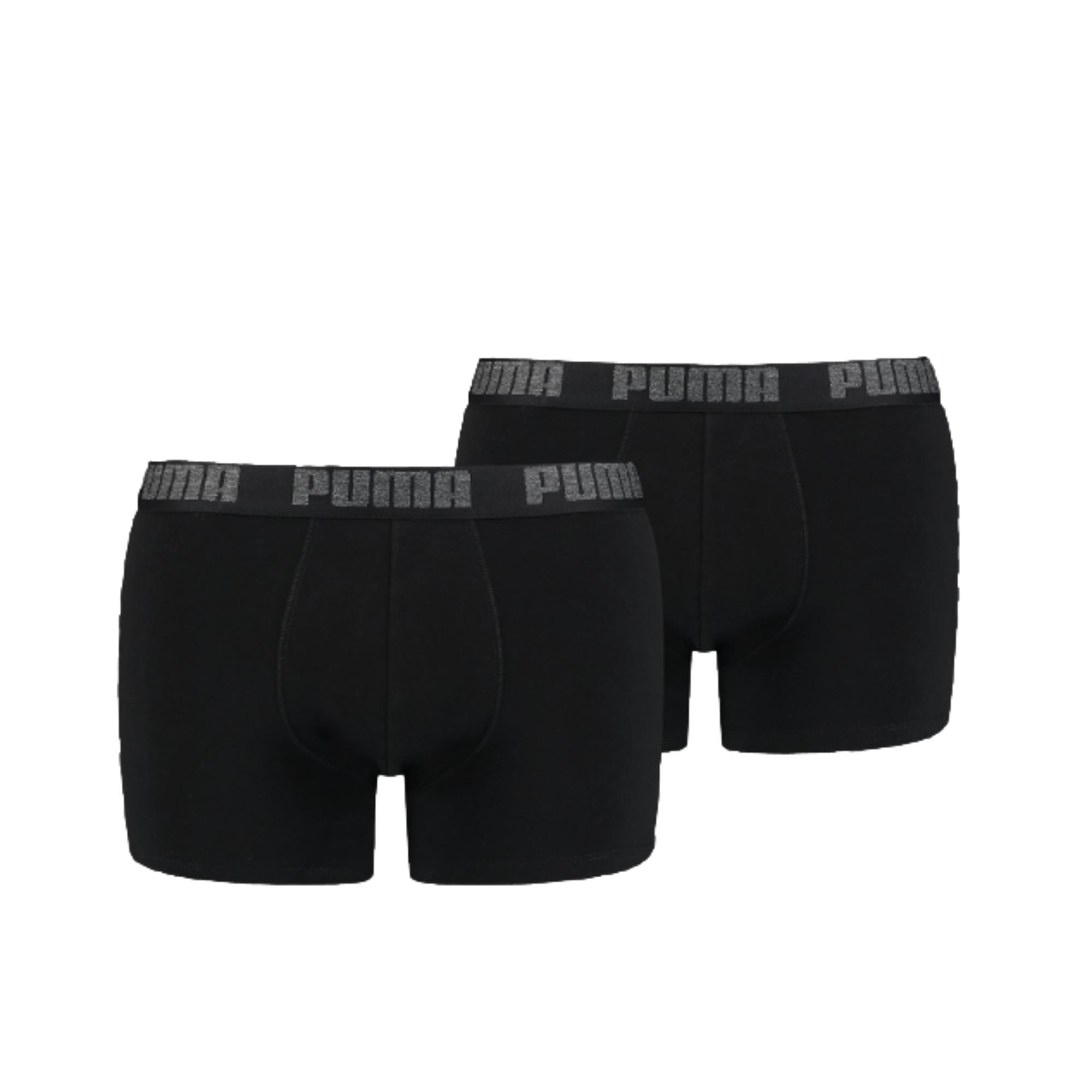Puma Basic Boxer 2 Pack - Black – Utility Bear