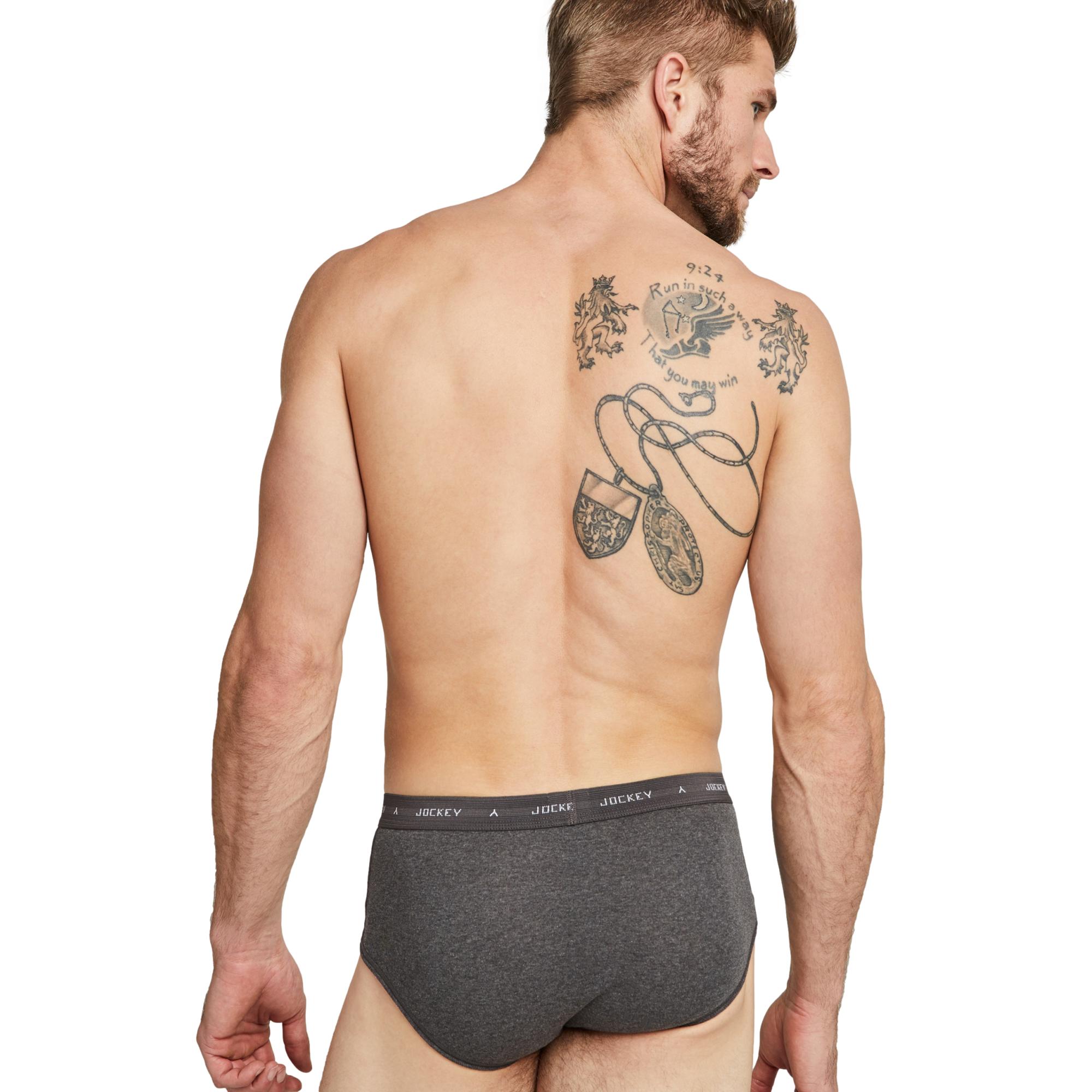 Jockey Classic Briefs 5 pack Full rise 100% Cotton Underwear Y front Fly white e Jockey Classic Briefs 5 pack Full rise 100% Cotton Underwear Y front Fly white e