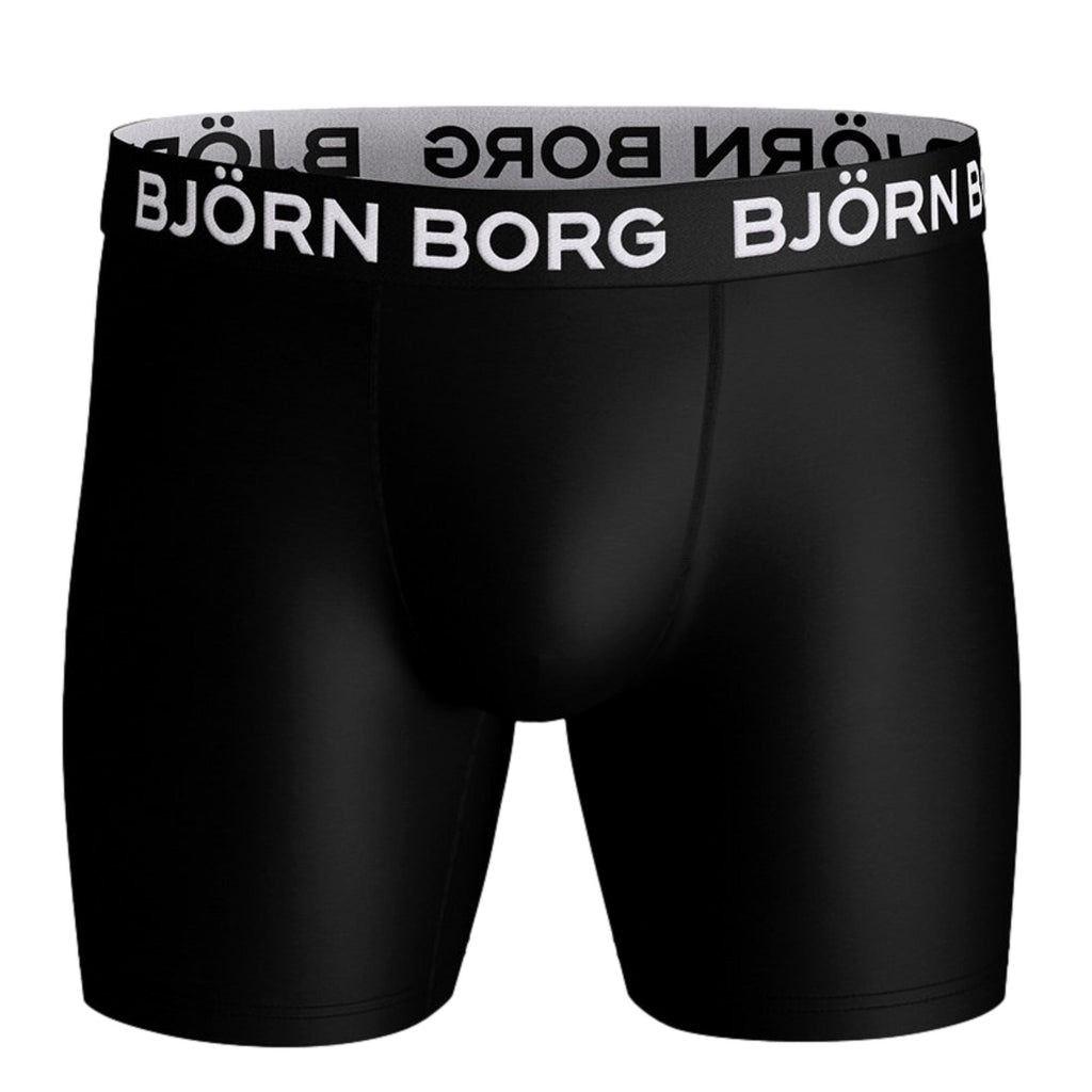 Bjorn Borg Performance Boxer - Black - Utility Bear
