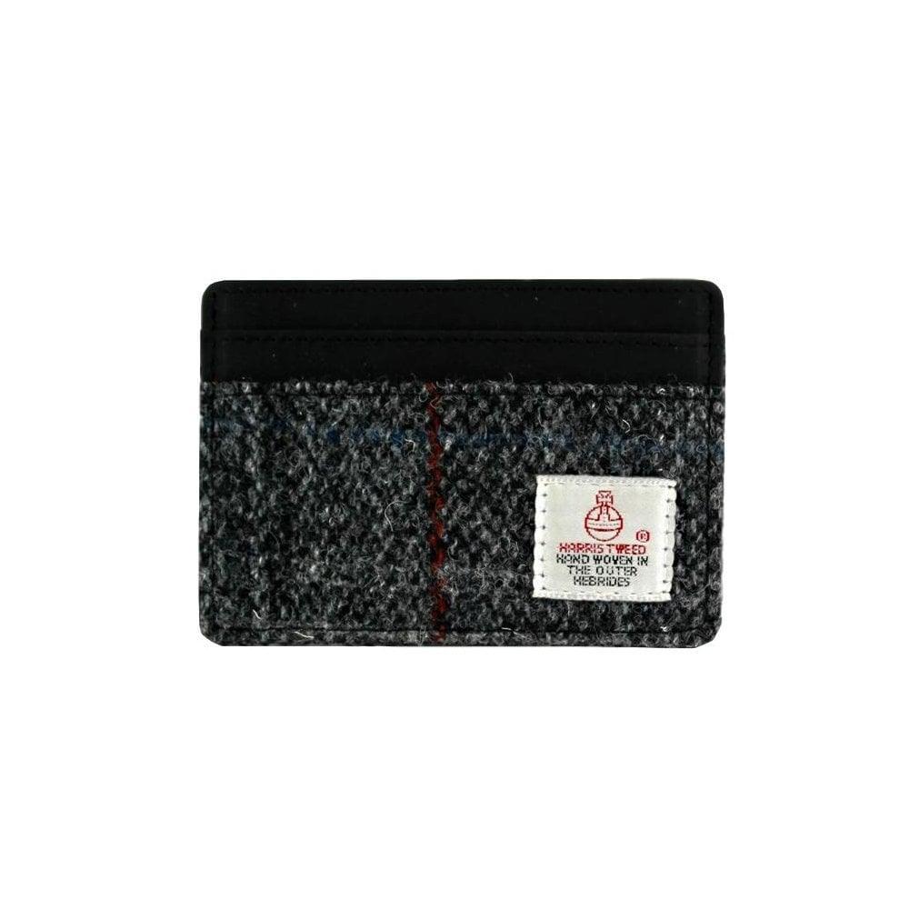 British Bag Company Berneray Harris Tweed Card Holder - Utility Bear