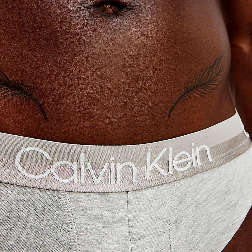 Calvin Klein 3 Pack Modern Structure Hip Brief - White/Black/Grey Heather - Utility Bear
