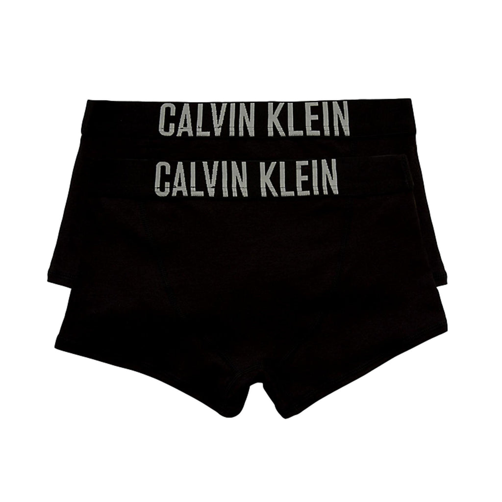 Calvin Klein Boys 2 Pack Intense Power Boxer Trunks - Black - Utility Bear