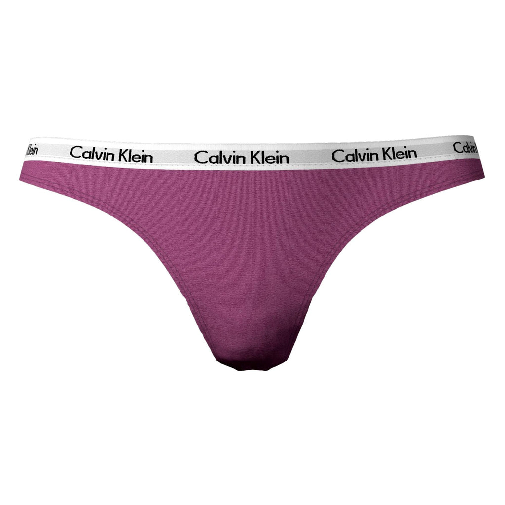 Calvin Klein Carousel Thong - Amethyst - Utility Bear