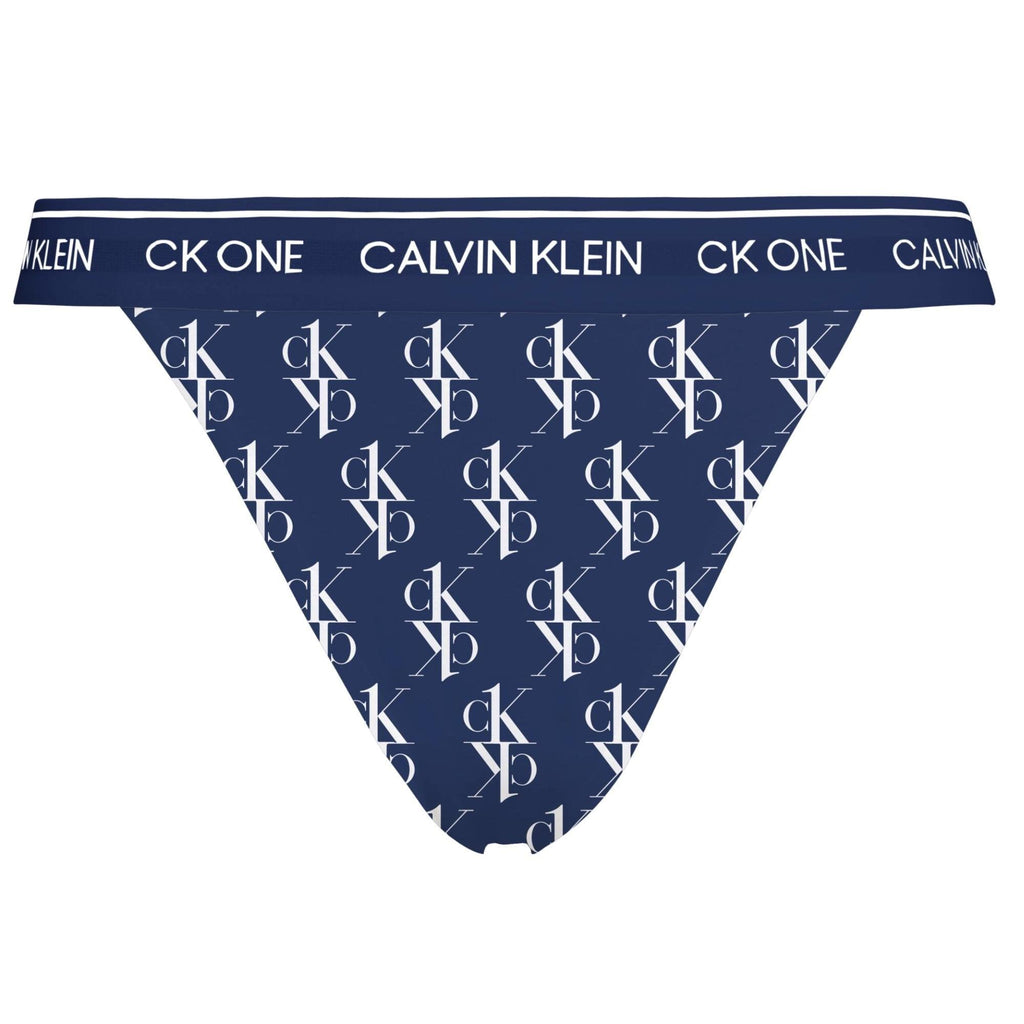 Calvin Klein Ck One Brazilian - Connect Logo Print_Soft Grape - Utility Bear