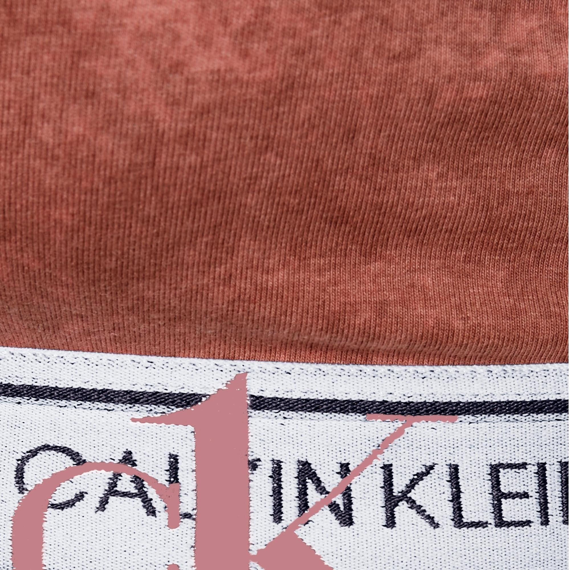 Calvin Klein Ck One Unlined Triangle Bralette - Faded Red Grape - Utility  Bear Apparel & Accessories