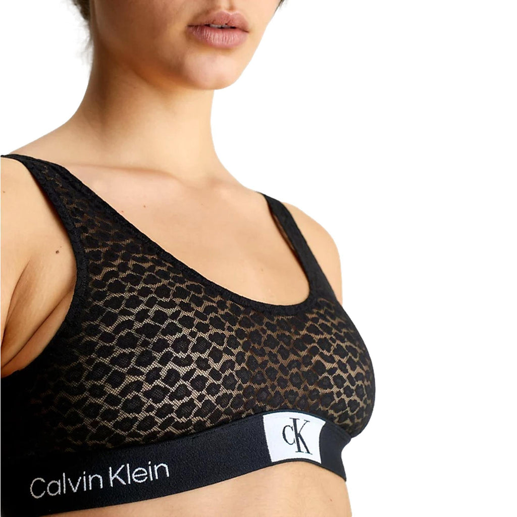 Calvin Klein CK96 Lace Bralette - Black - Utility Bear