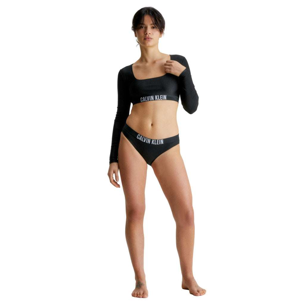 Calvin Klein Intense Power Bikini Swimming Bottom - Black - Utility Bear