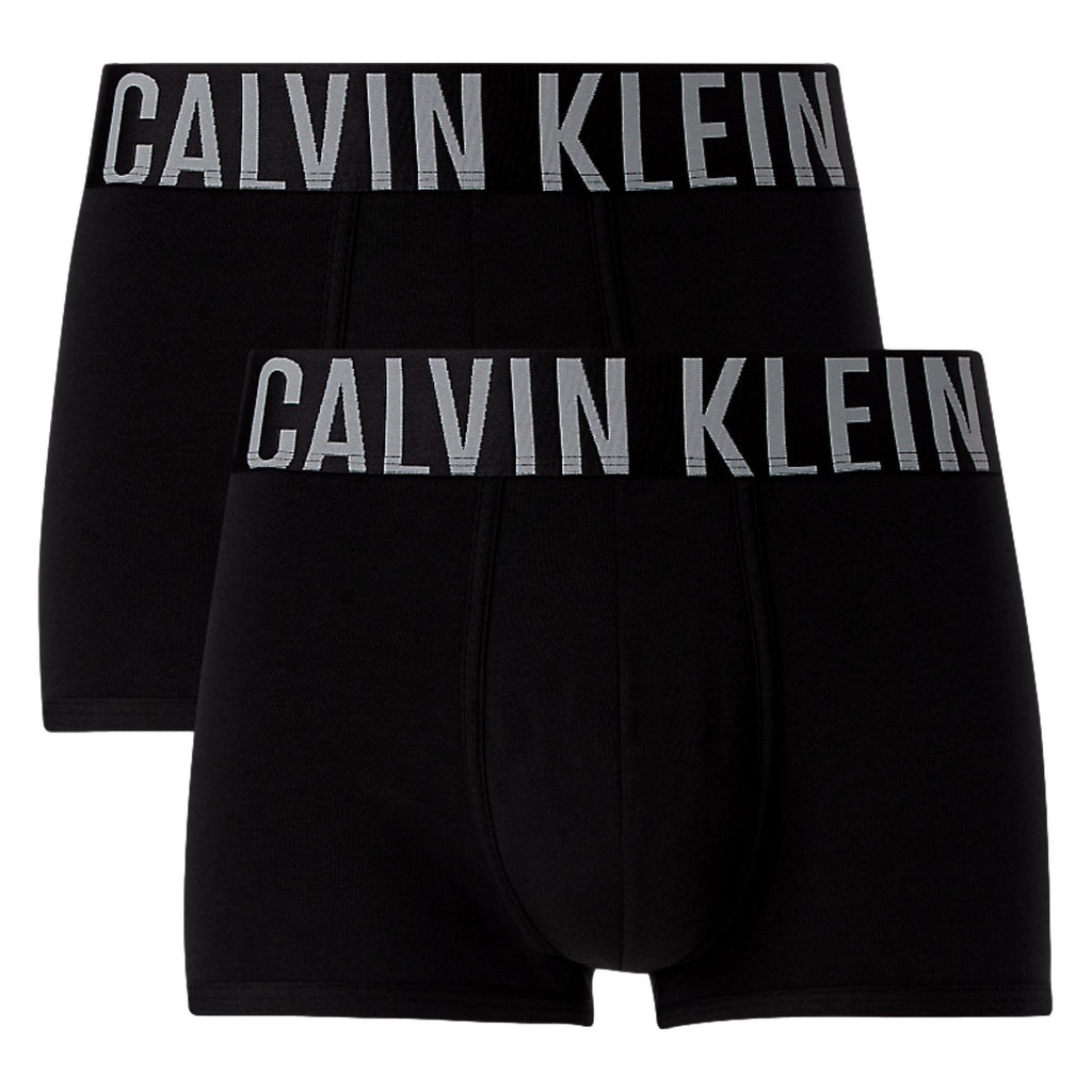Calvin Klein Intense Power Cotton Trunk 2 Pack - Black - Utility Bear