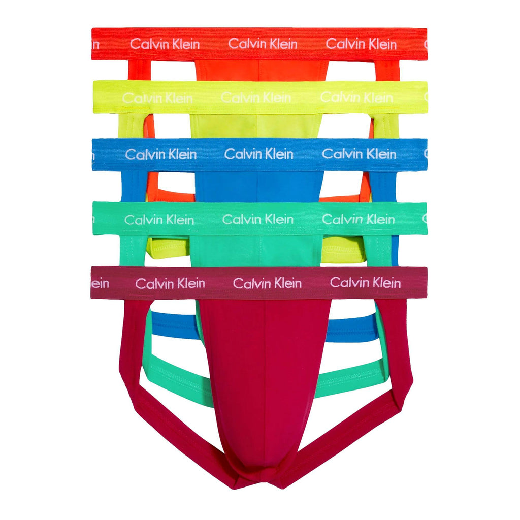 Calvin Klein Jock Strap 5 Pack - Multicolour - Utility Bear