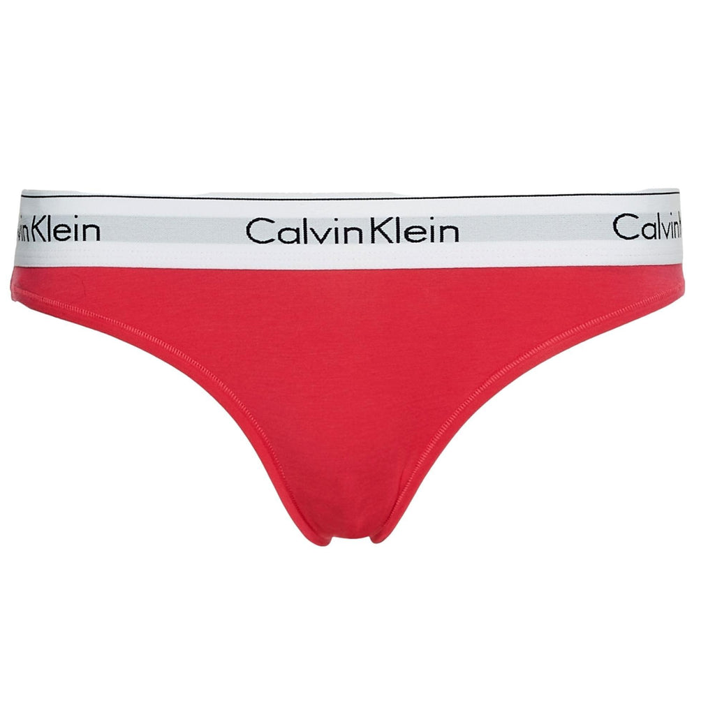 Calvin Klein Modern Cotton Bikini - Raspberry Sorbet - Utility Bear