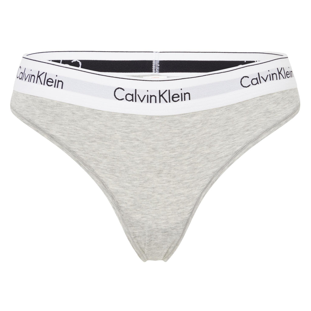 Calvin Klein Modern Cotton Brazilian Brief - Grey Heather - Utility Bear