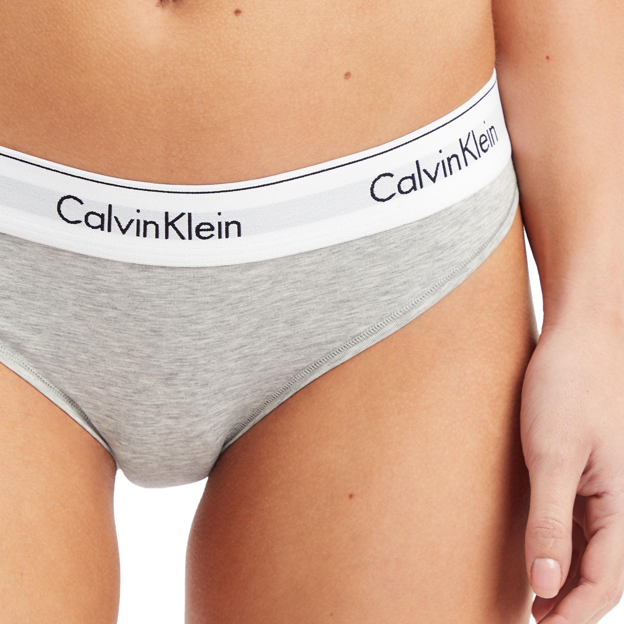 Calvin Klein Modern Cotton Brazilian Brief - Grey Heather