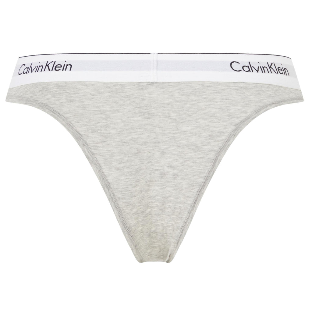 Calvin Klein Modern Cotton Brazilian Brief - Grey Heather - Utility Bear