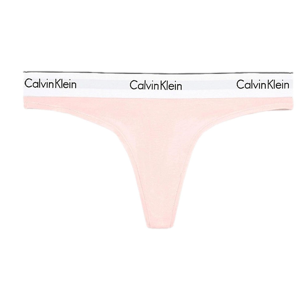 Calvin Klein Modern Cotton Thong - Grey Heather - Utility Bear