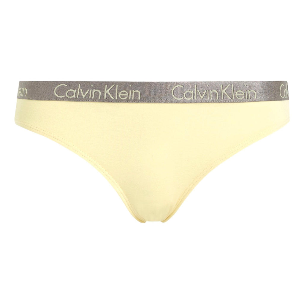 Calvin Klein Radiant Cotton Bikini - Lemon Melon - Utility Bear