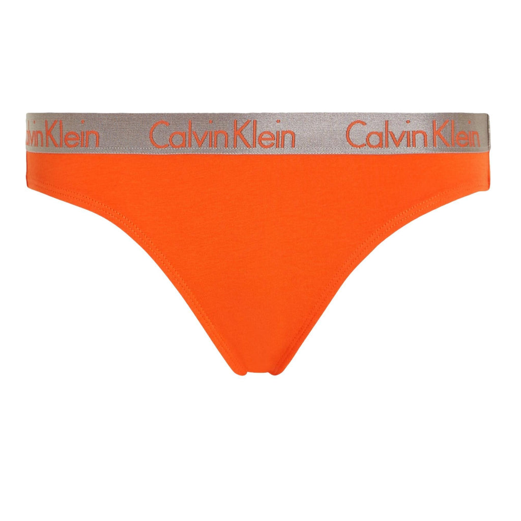 Calvin Klein Radiant Cotton Bikini - Push Pop Peach - Utility Bear