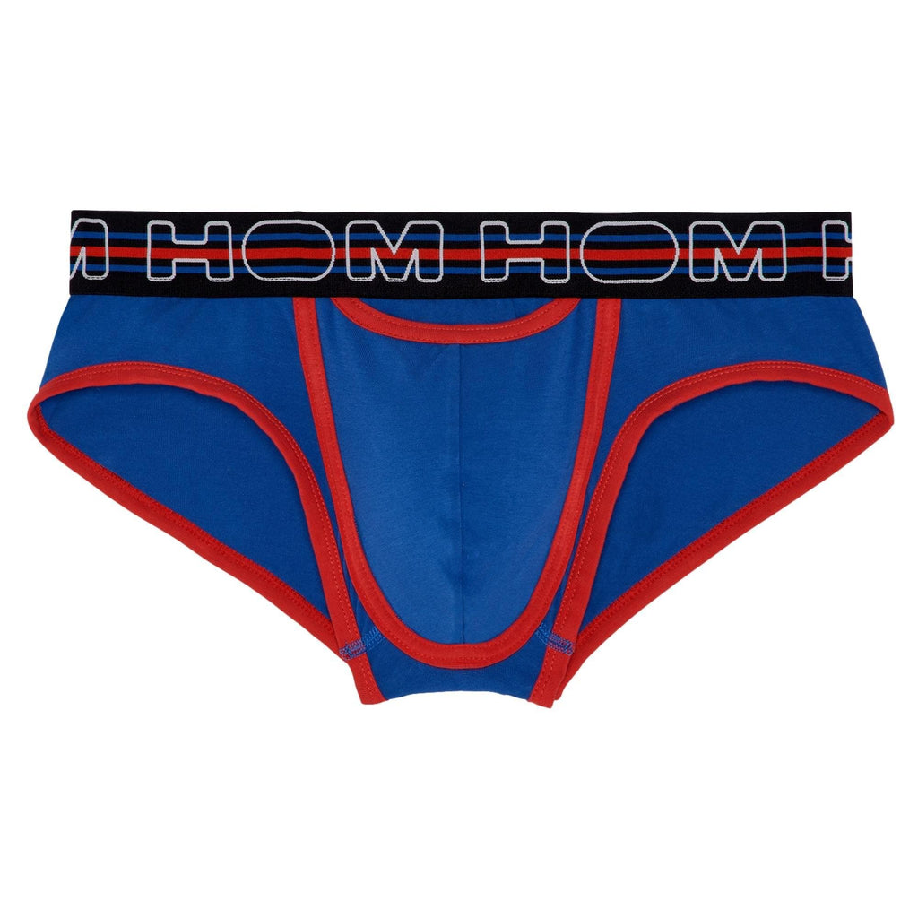 Hom Ho1 Limited Edition Cotton Up Mini Brief - Electric Blue - Utility Bear