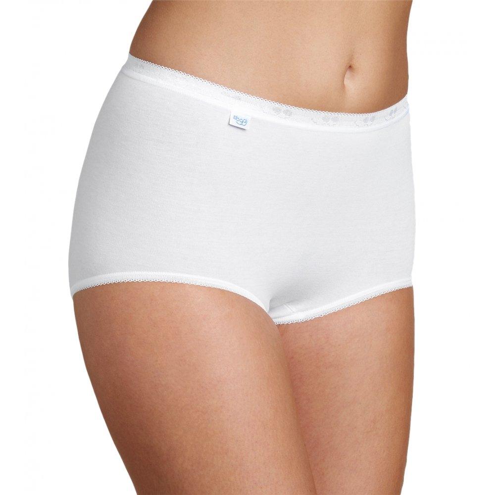 Sloggi Double Comfort Maxi Brief White (0003) 16 CS at  Women's  Clothing store