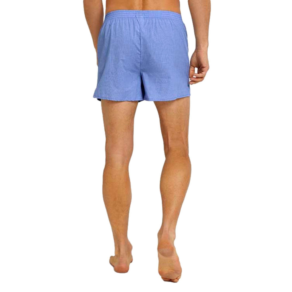 Tom Tailor Woven Boxer Shorts 2 Pack - Blue-Multi-Check - Utility Bear