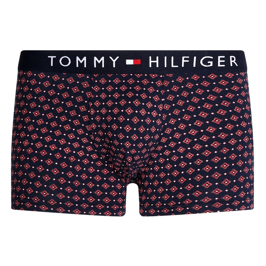 Tommy Hilfiger All-Over Print Cotton Trunk - Foulard Msw - Utility Bear