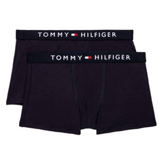 Tommy Hilfiger Boys 2 Pack Original Cotton Trunk - Desert Sky/Desert Sky -  Utility Bear Apparel & Accessories