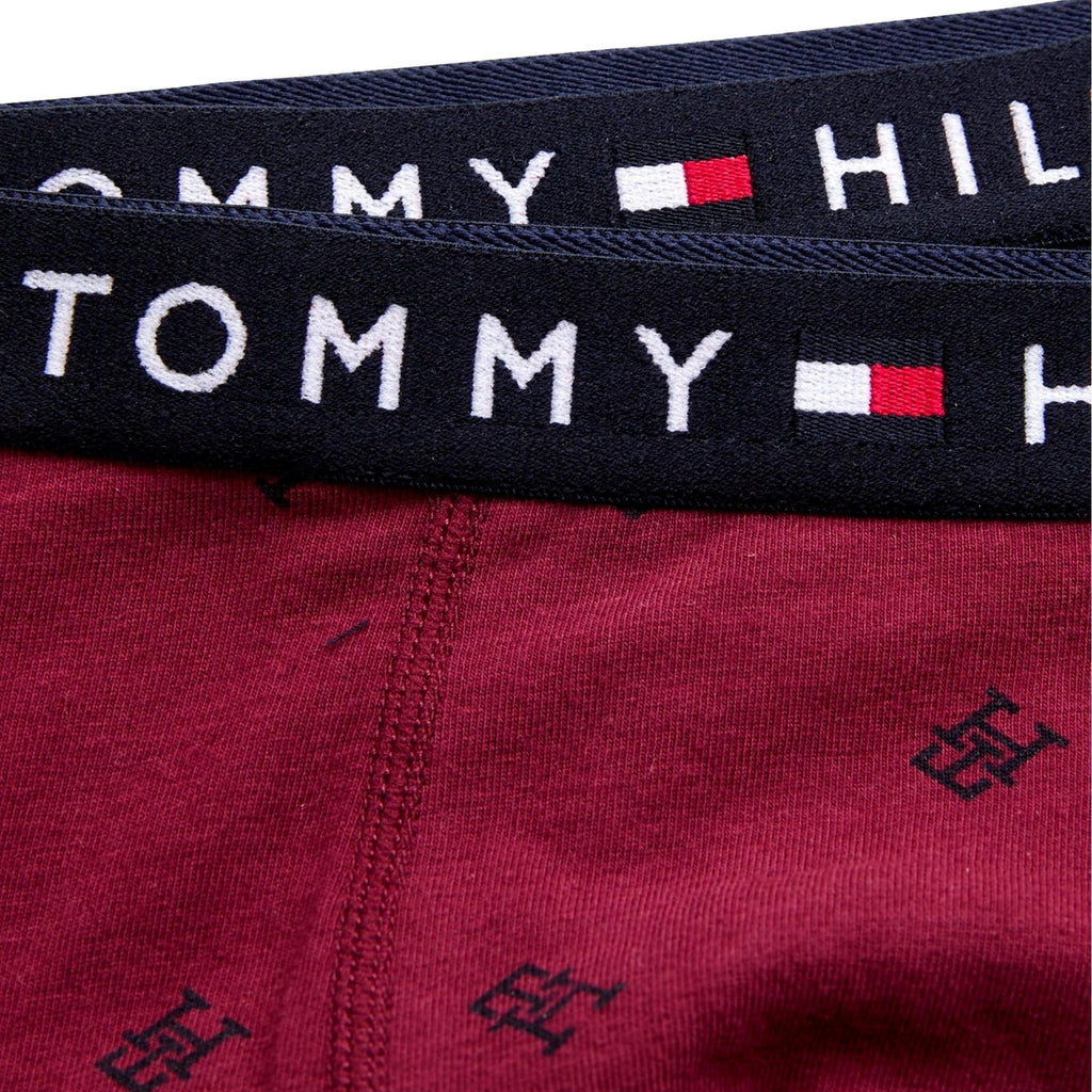 Tommy Hilfiger Boys 2 Pack Th Monogram Print Trunk - Desert Sky/Small Cmd Monogram - Utility Bear