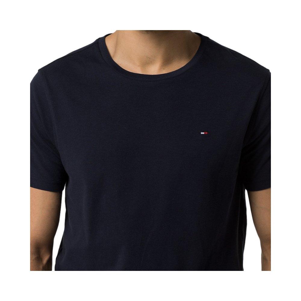 Tommy Hilfiger Cotton Icon Short Sleeve T-Shirt - Navy - Utility Bear