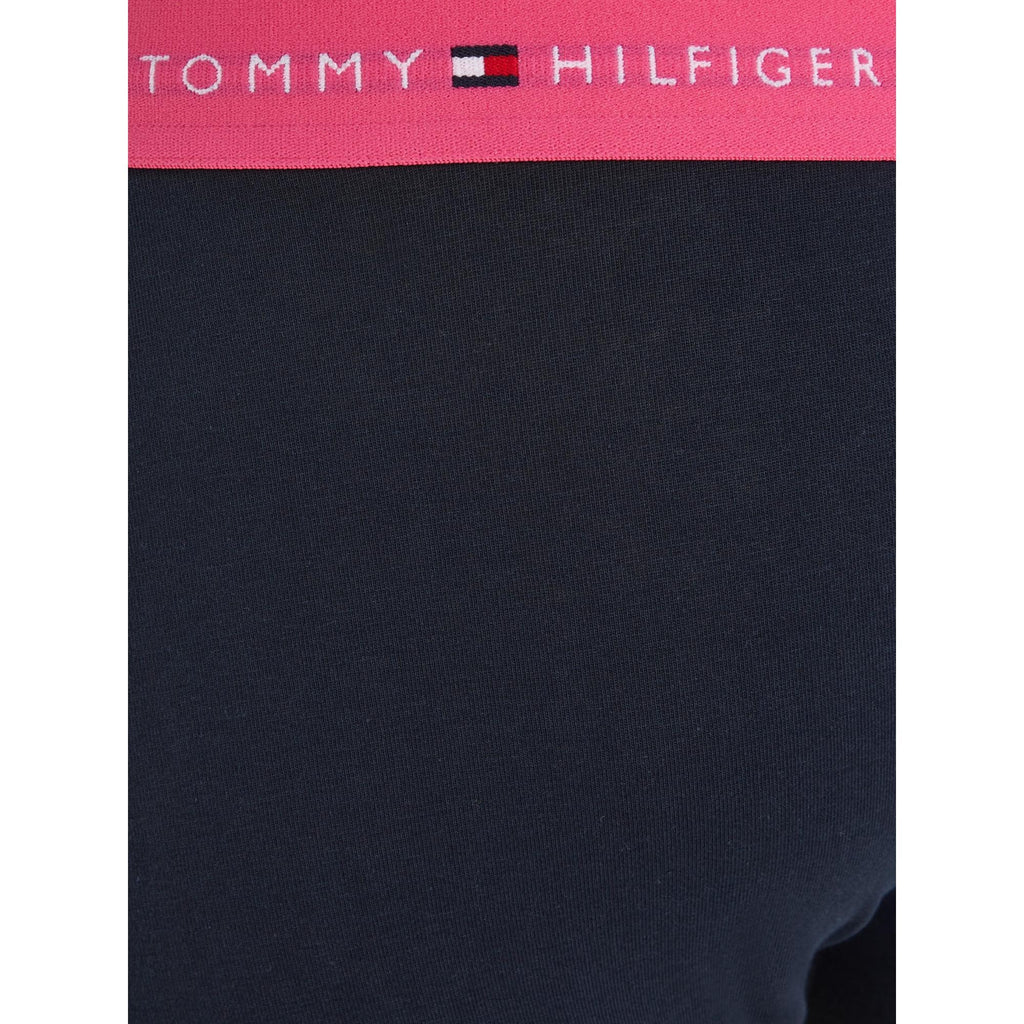 Tommy Hilfiger Essential Repeat Logo Waistband Trunks 3 Pack - Hot Magenta/Lum Blue/Vivid YellowWaistband - Utility Bear
