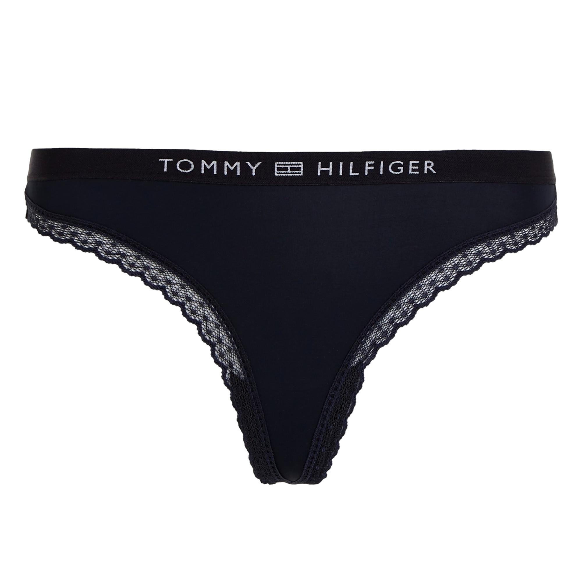 - Bear Utility Tommy Logo Desert Apparel Accessories Lace - Thong Hilfiger Sky & Trim