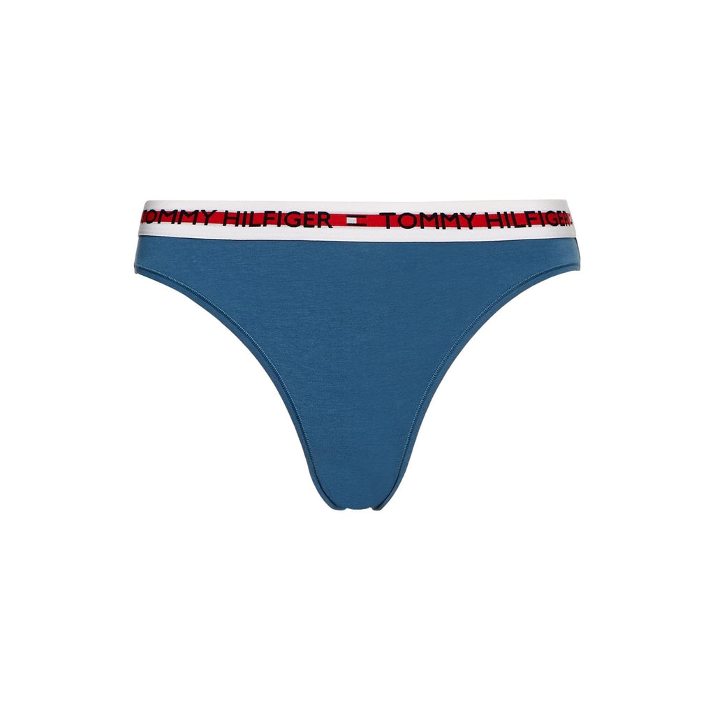 Tommy Hilfiger Logo Stripe Bikini - Pale Navy - Utility Bear