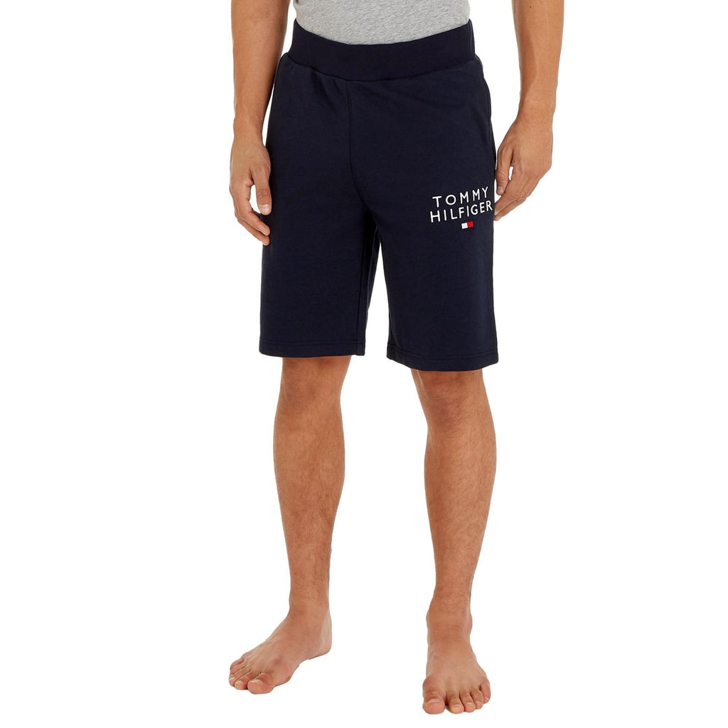 Tommy Hilfiger Men's Embroidered Logo Shorts - Desert Sky - Utility Bear