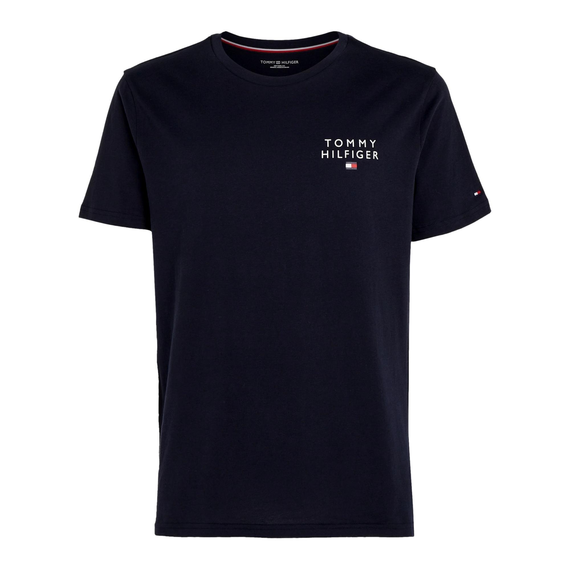 Tommy Hilfiger Men's Logo Short Sleeve T-Shirt Desert Sky