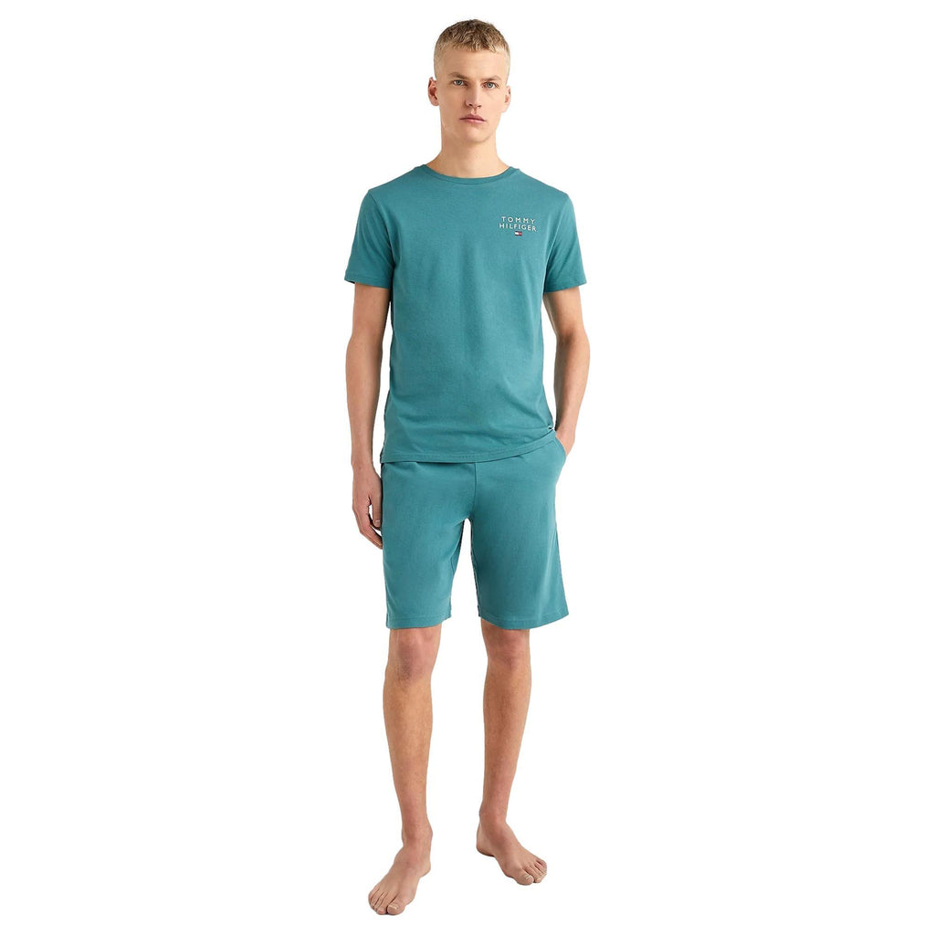 Tommy Hilfiger Short Sleeve T-Shirt - Frosted Green - Utility Bear