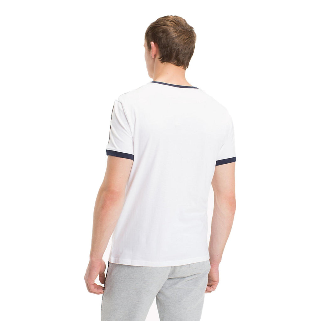 Tommy Hilfiger Round Neck T-Shirt - White - Utility Bear