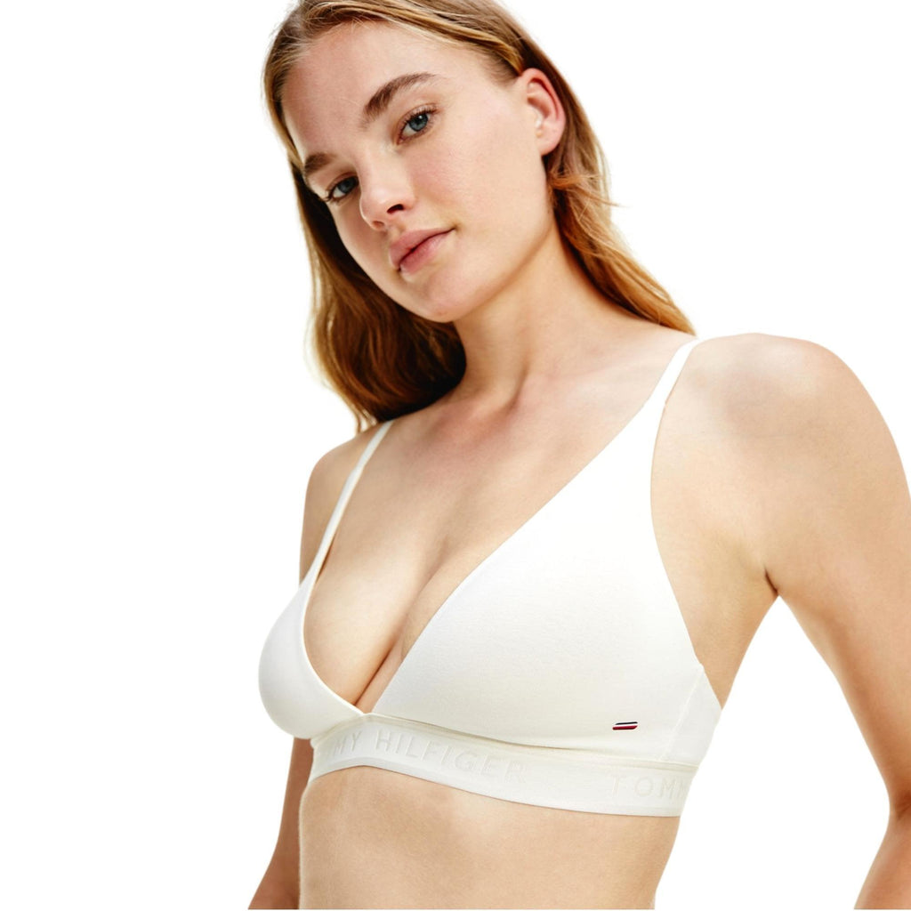 Tommy Hilfiger Seacell Triangle Bralette - Ivory - Utility Bear