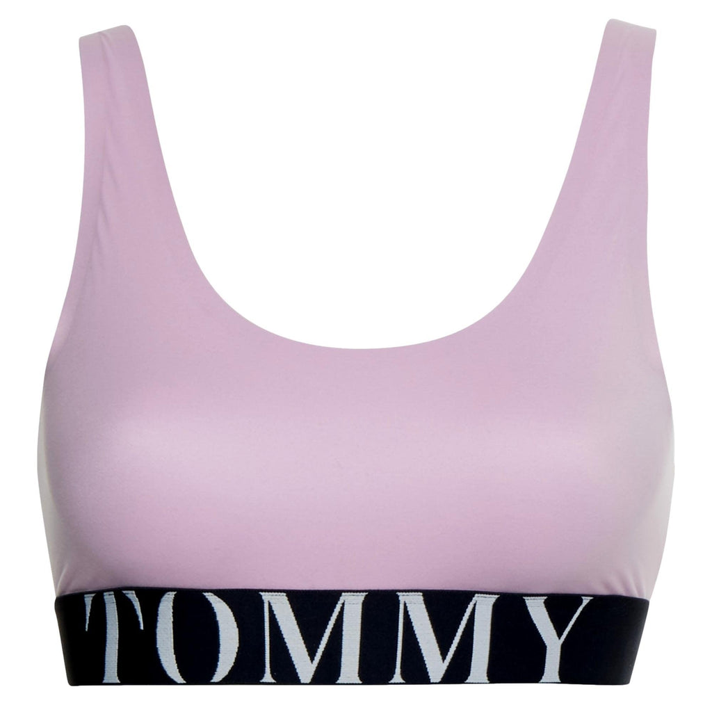 Tommy Hilfiger Seamless Contrast Bralette - Luminous Lilac - Utility Bear