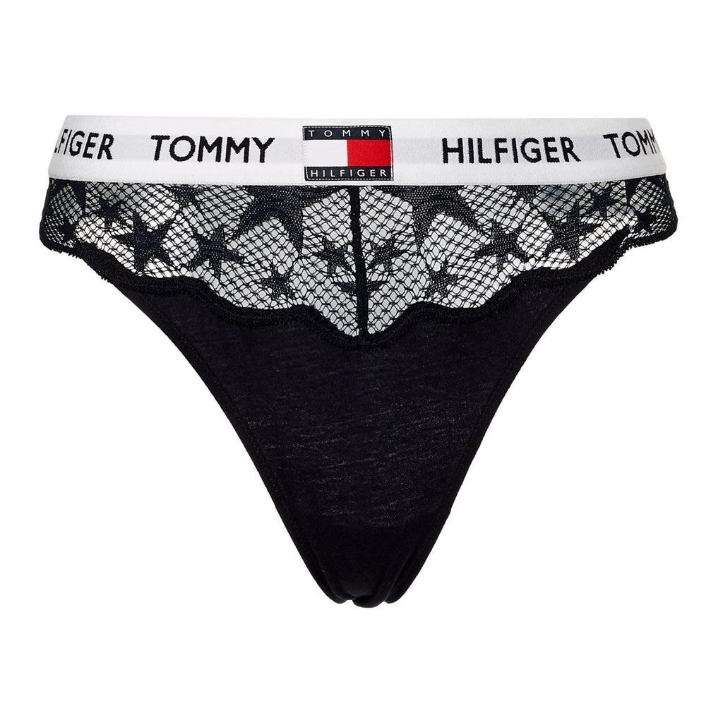 Tommy Hilfiger Tommy 85 Lace Thong - Desert Sky - Utility Bear